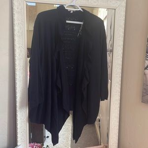 Navy cardigan